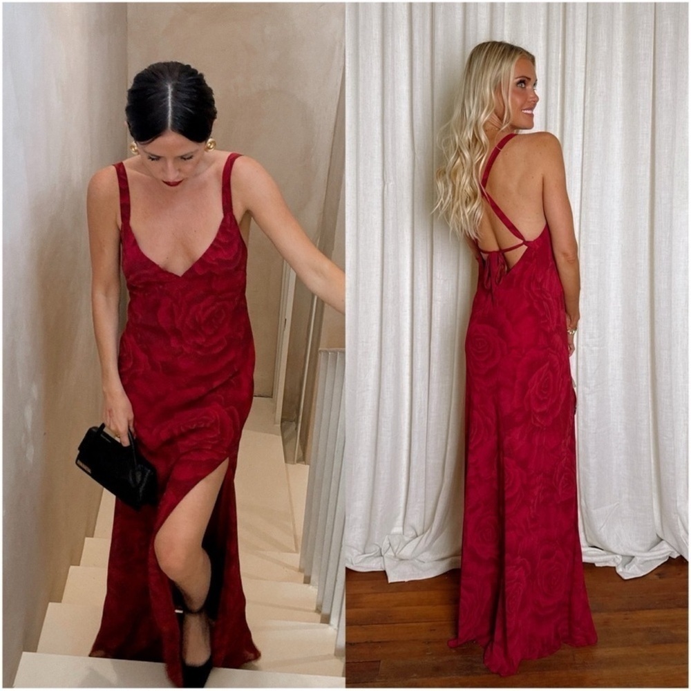 SHOW ME YOUR MUMU Anderson Maxi Dress In Dark Romance